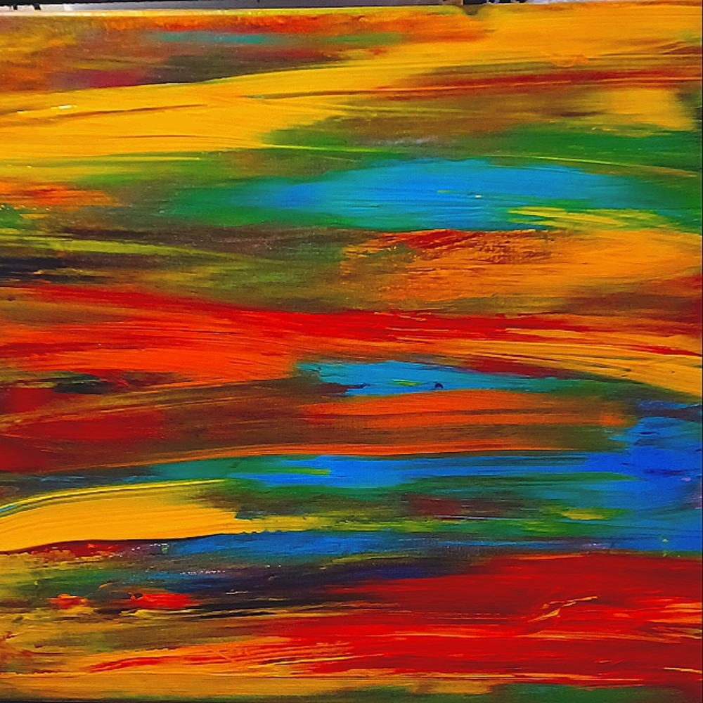 Original Southwes 16x20 inch acrylic painting.  1 of 1. Not framed. Painted on c